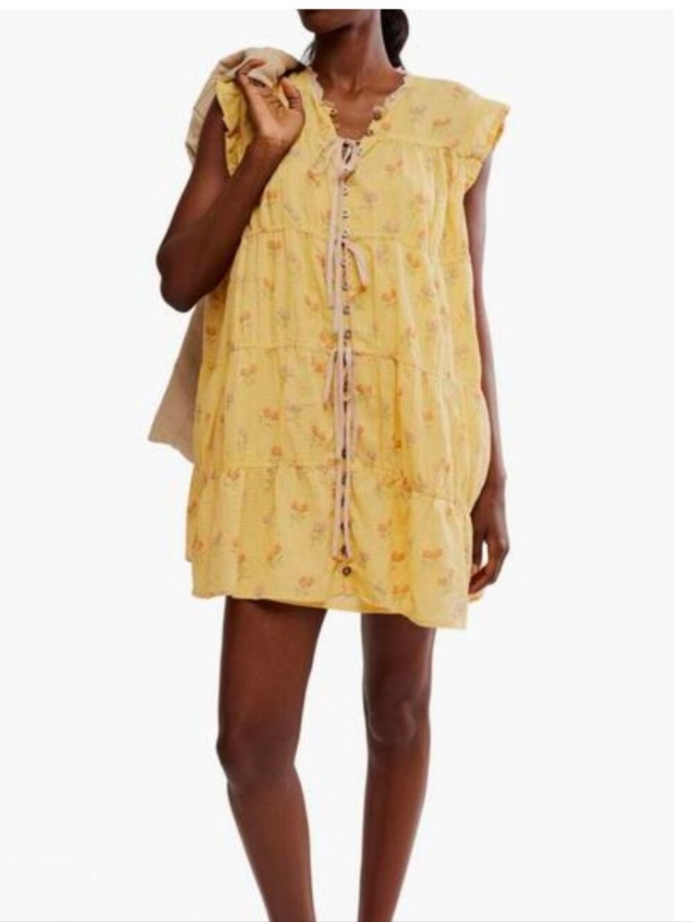 Free People Sundown Mini Dress
